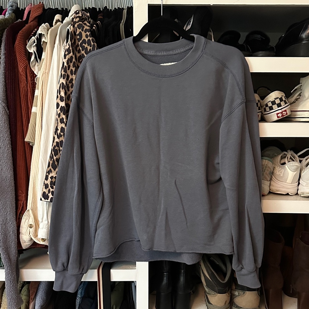 Abercrombie & Fitch Soft blue Pullover